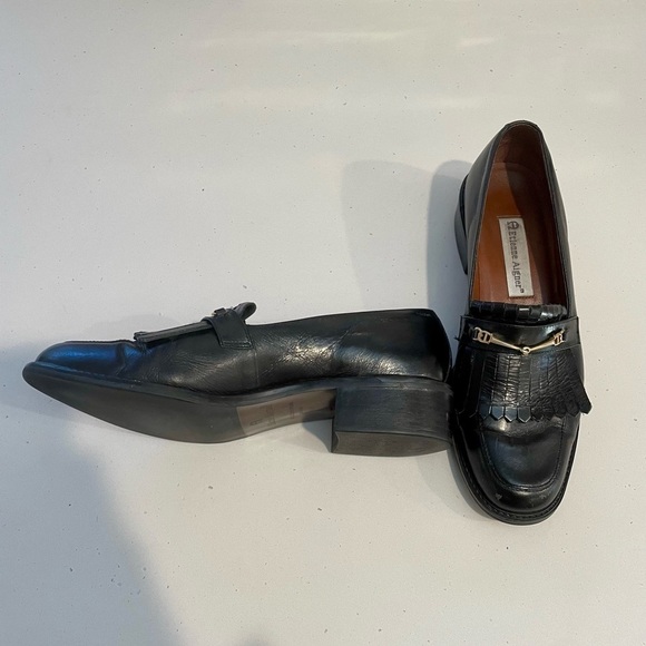 Leather Etienne Aigner loafers - Picture 3 of 6
